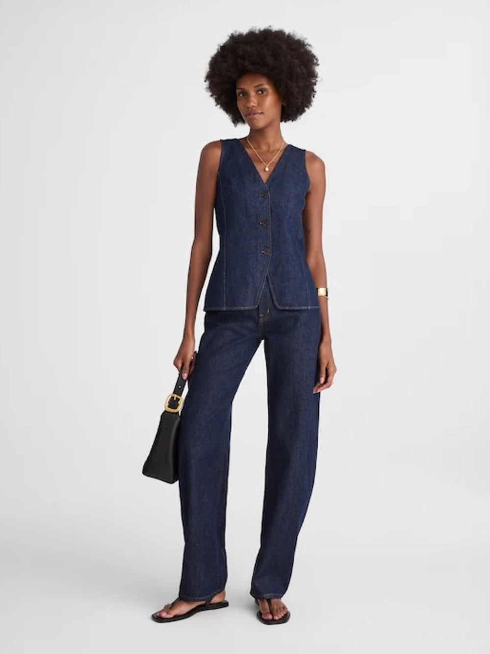 Madewell Balloon Jean in Rinse Wash